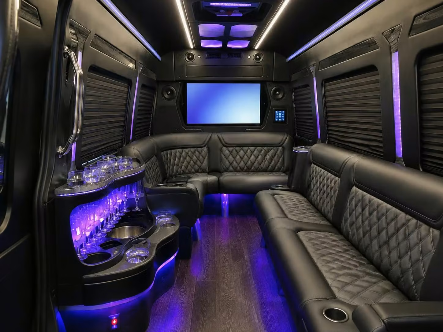 wildomar 15 to 50 passenger prom party buses and sprinter limos in wildomar
