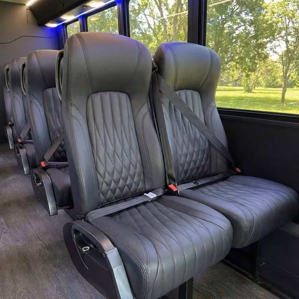 wildomar 20 passenger minibus high back seats