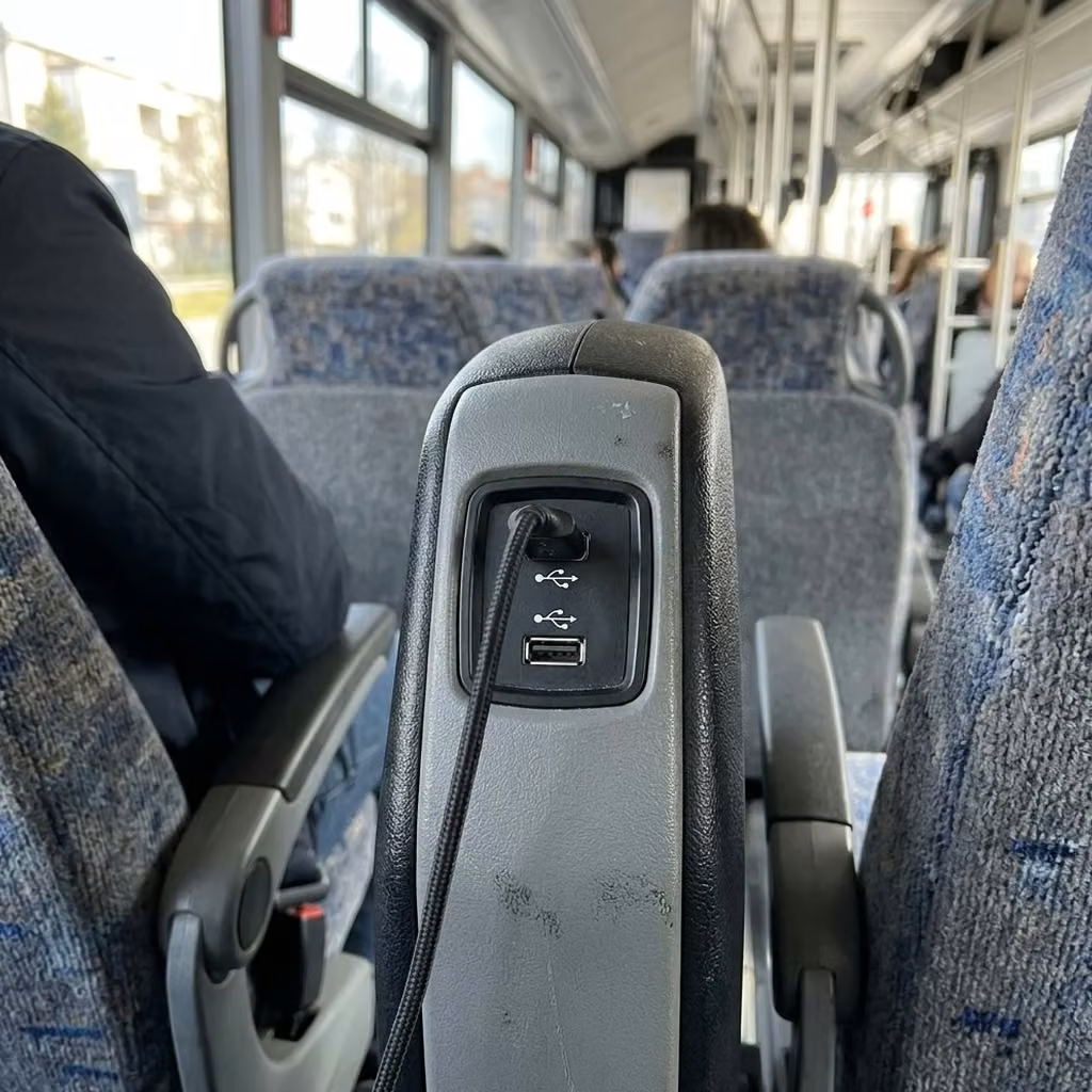 wildomar 30 passenger minibus usb charging