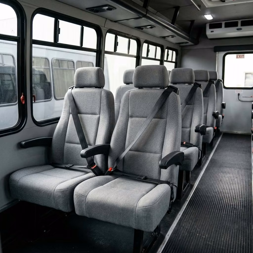wildomar 35 passenger minibus reclining seats