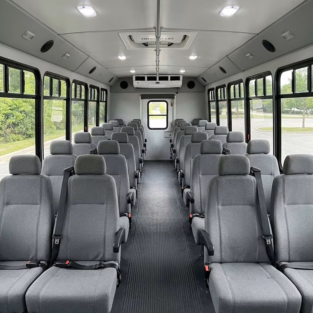 wildomar 35 passenger minibus seating