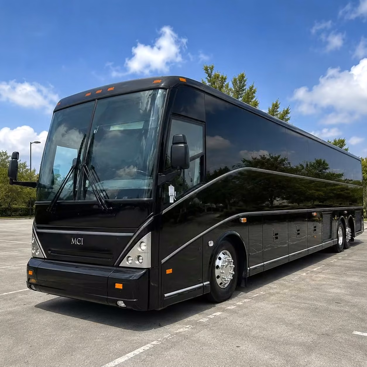 wildomar 56 passenger school charter buses with undercarriage gear storage