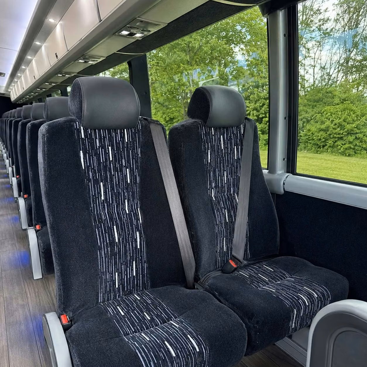 wildomar charter bus interior 1