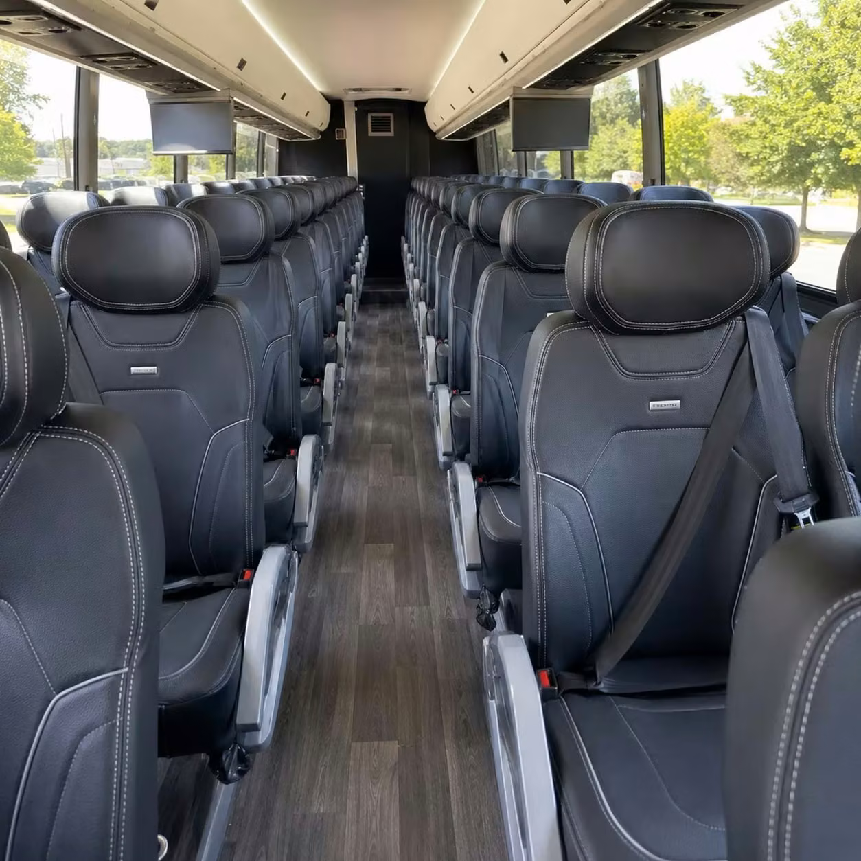wildomar charter bus interior 2