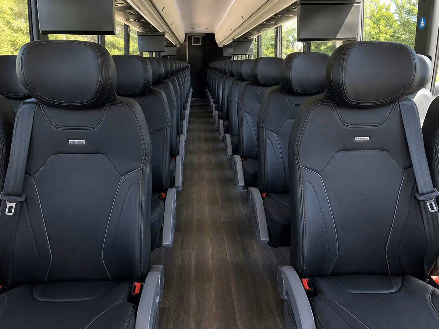 wildomar charter bus interior 3