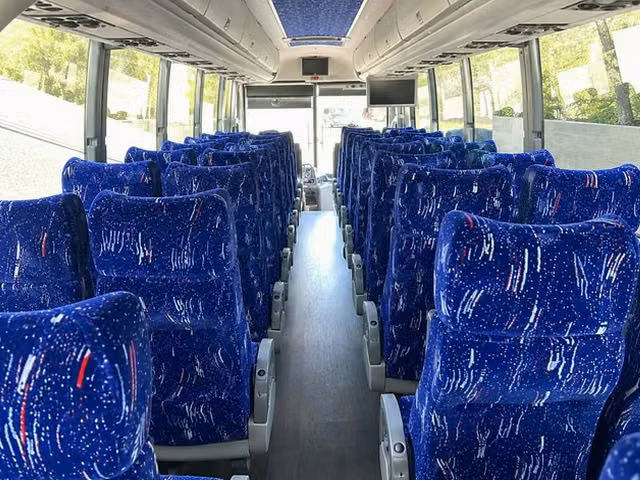 wildomar charter bus interior